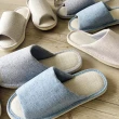 【iSlippers】台灣製造-悠活系列-布質家居室內拖鞋-英倫爵色(單雙)