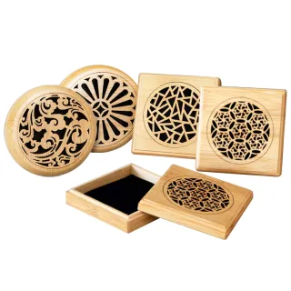 【原木香】輕竹盤香盒_4H小盤香專用器具(盤香爐 小香爐 小盤香爐 香爐)