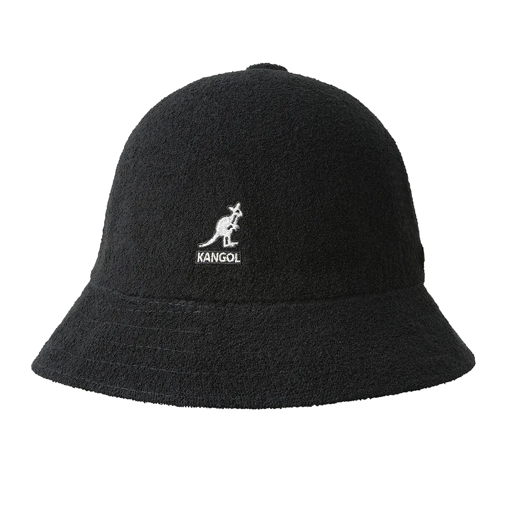 【KANGOL】BERMUDA 鐘型帽(黑色)