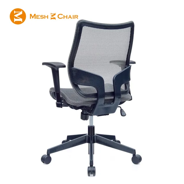 【Mesh 3 Chair】恰恰人體工學網椅-無頭枕-銀灰(人體工學椅、網椅、電腦椅)