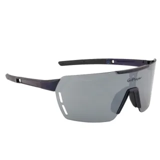 【GoPlayer】全片式太陽眼鏡-藍無框綠片(抗UV400 高爾夫 太陽眼鏡 運動太陽眼鏡)