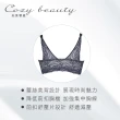 【Swear 思薇爾】Cozy beauty系列B-D罩軟鋼圈前扣式蕾絲包覆女內衣(羽紗黃)