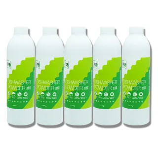 【TPT】簡單成分無螢光劑洗碗粉x5瓶(洗碗機專用)