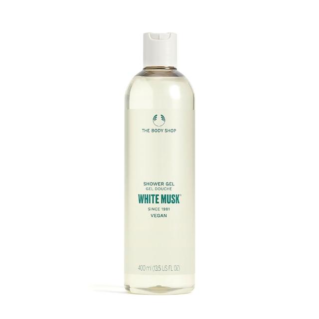 【THE BODY SHOP 美體小舖】白麝香沐浴膠-400ML(沐浴乳/香氛沐浴)