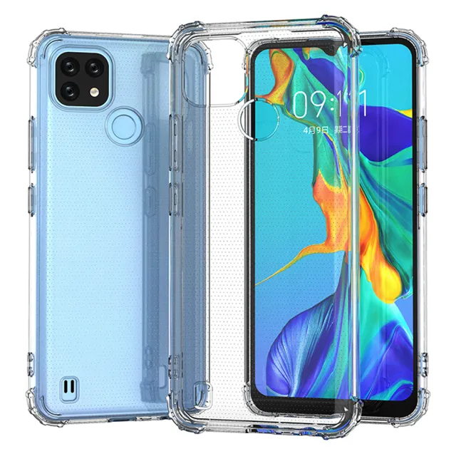 【Ayss】realme C21/6.5吋 超合身軍規手機空壓殼(四角氣墊防摔/美國軍方米爾標準認證-透明)