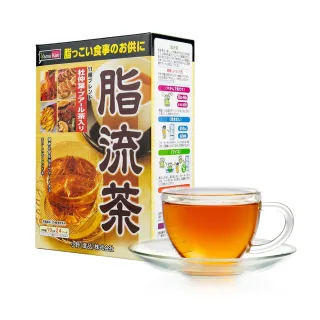 【YamaKan】脂流茶（24入/4盒）(油切茶包、養生茶包、流油茶包)