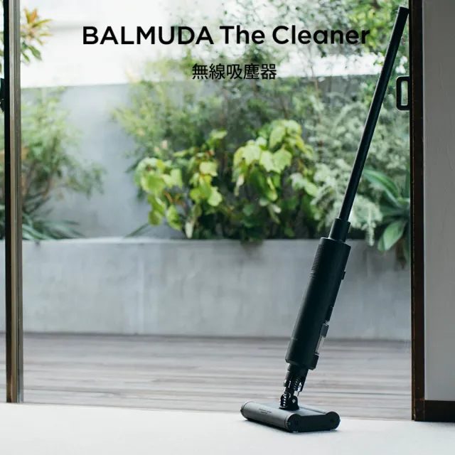 【BALMUDA】The Cleaner 無線式吸塵器 黑C01C-BK