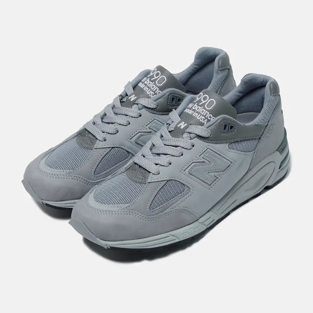 NEW BALANCE】990V2 WTAPS 限量聯名灰色美製男鞋(M990WT2) - momo購物