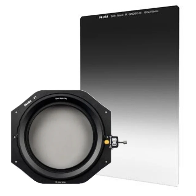 【NISI】V7 濾鏡支架組+GND8 0.9 SOFT 軟式 漸層鏡 入門組 100x150mm(公司貨)
