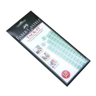 【Faber-Castell】德國輝柏 原廠公司貨 無痕藍丁膠/萬用環保黏土/隨意貼 3入(鐵皮畫專用75g)