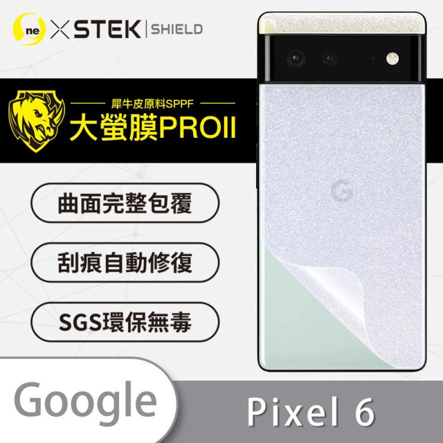 o-one大螢膜PRO Google Pixel 6 滿版手機背面保護貼