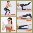 【OMG】瑜伽健身阻力帶 4入組 彈力帶 拉力帶 深蹲運動伸展帶 彈力圈 健身塑形(居家健身)