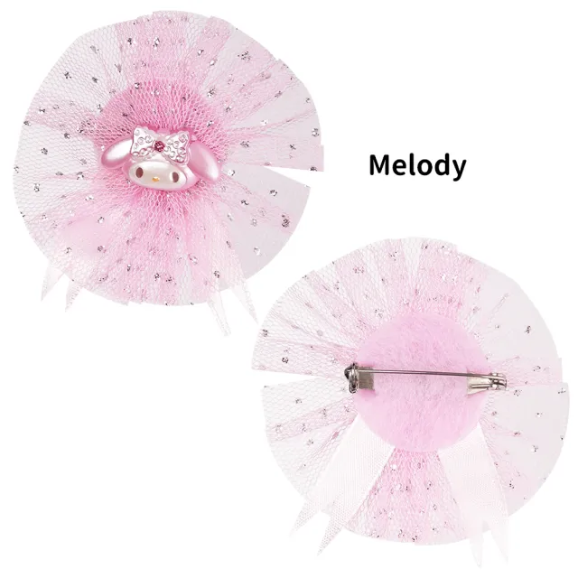 【TDL】HELLO KITTY凱蒂貓美樂蒂胸針別針勳章 395066/395080(平輸品)