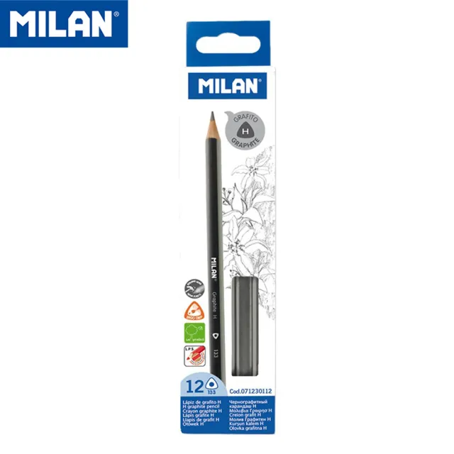 【MILAN】MILAN 經典三角鉛筆_H_12入裝