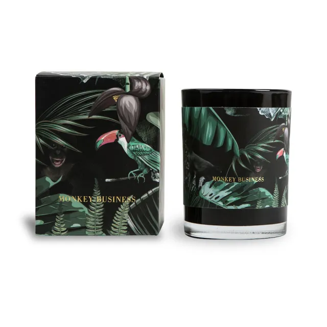【瑞典 VICTORIAN】Monkey Business 香氛蠟燭 680g 葡萄柚與芒果(荒野叢林系列)