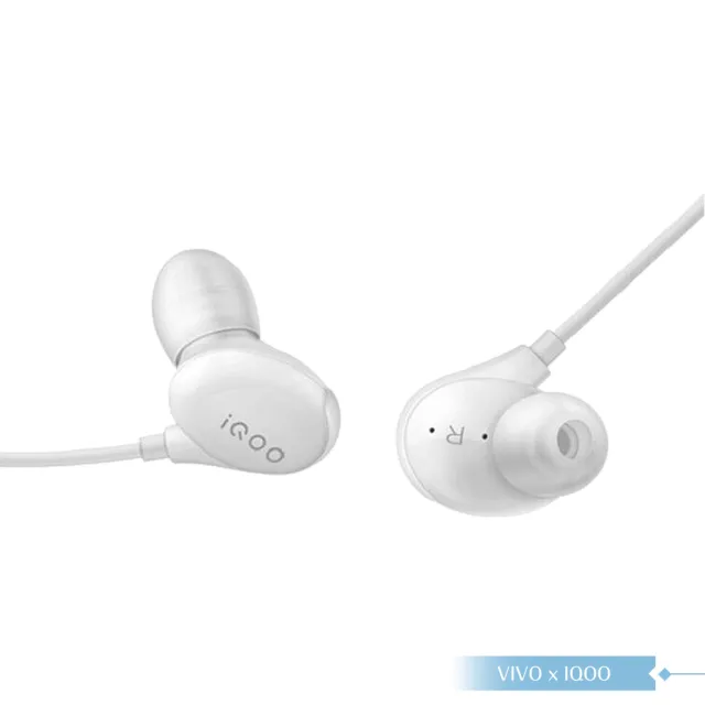 【vivo】iQOO 原廠HiFi立體聲 3.5mm L型入耳式耳機 iHP1910(全新盒裝)