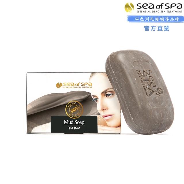【SEA OF SPA】死海黑泥皂-125g(以色列死海  死海黑泥皂)