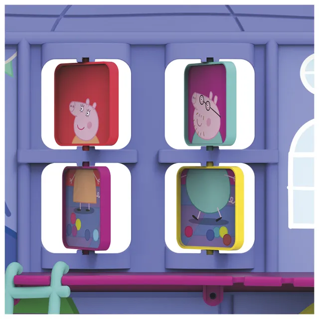 Peppa Pig 粉紅豬小妹】家家酒系列-佩佩的遊樂場遊戲組F2402(小孩幼兒