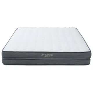 【NITORI 宜得利家居】◎硬質彈簧 雙層獨立筒彈簧床 床墊 雙人 N-SLEEP H1-02 CR(硬質彈簧 獨立筒) 限 