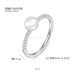 【KATROY】純銀戒指．4.0-4.5mm．母親節禮物(天然珍珠)