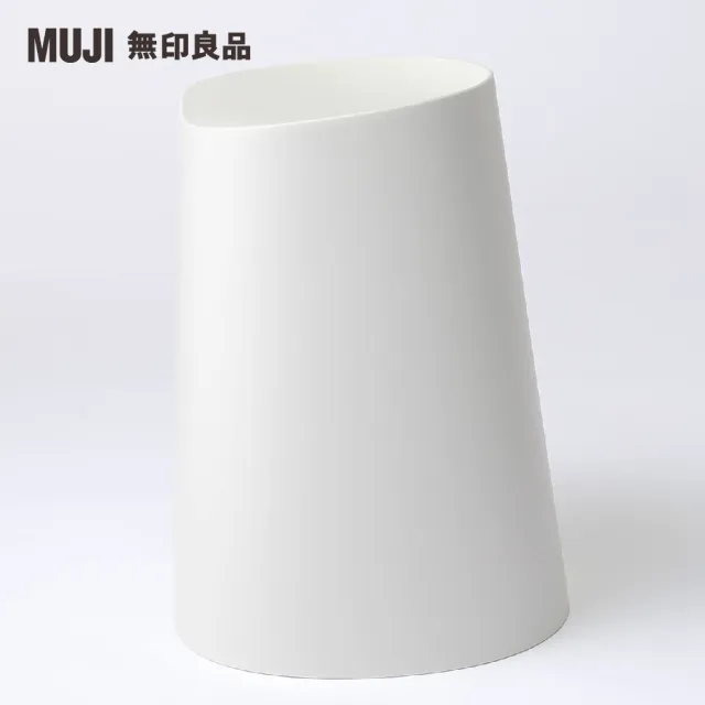 【MUJI 無印良品】PP可堆疊椅凳/淺灰