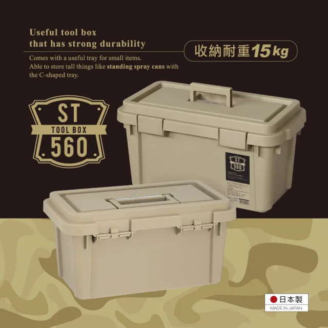 【JEJ ASTAGE】TOOL工具收納箱ST-560S型