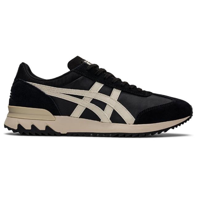 【Onitsuka Tiger】鬼塚虎 黑底米虎爪紋CALIFORNIA 78 EX 休閒鞋 (1183A355-002)