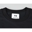 【Y-3 山本耀司】Y-3背面徽標LOGO經典三條紋設計純棉長T(平輸品/黑)