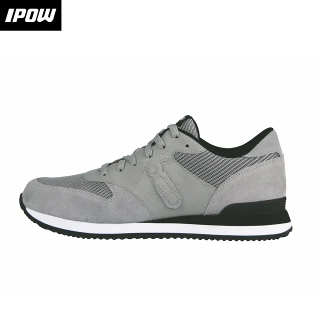 【台灣製造--IPOW】i-class 多功能運動鞋(灰色)