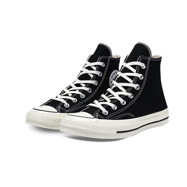 CONVERSE 休閒鞋 男鞋 女鞋 帆布鞋 運動 高筒 CHUCK 70 HI BLACK/BLACK/EGRET 黑 162050C