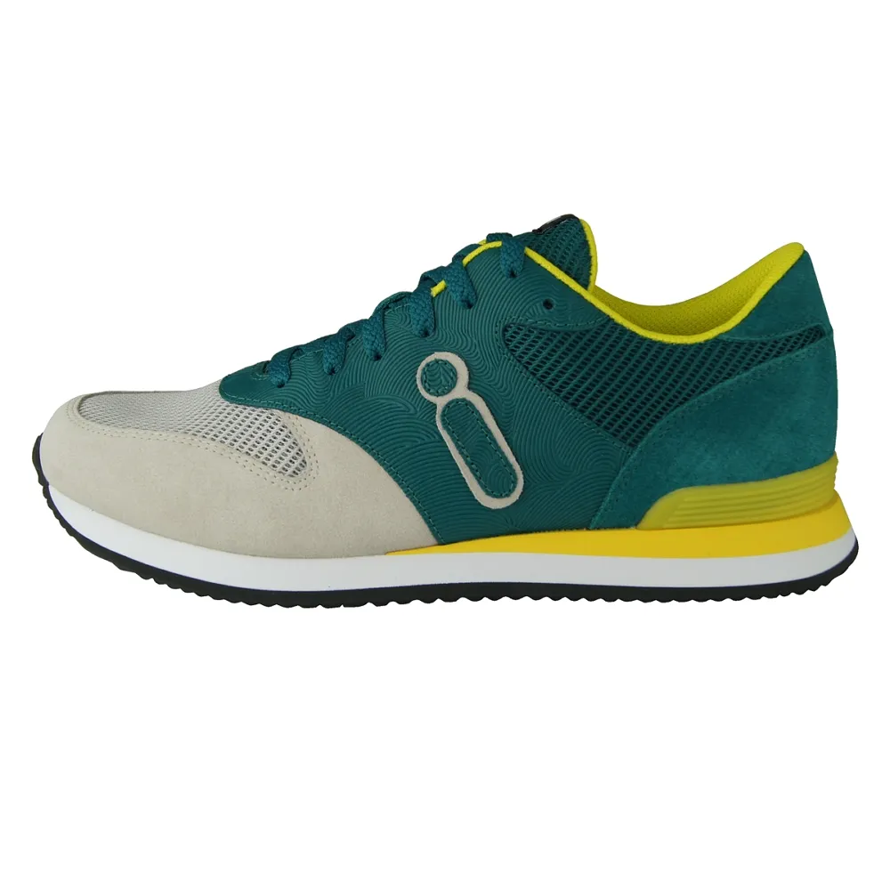 【台灣製造--IPOW】i-class 2 color 多功能運動鞋(深綠)