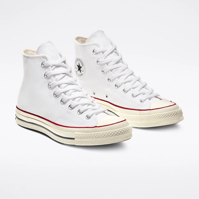 CONVERSE 休閒鞋 男鞋 女鞋 帆布鞋 運動 高筒 CHUCK 70 HI WHITE/GARNET/EGRET 白 162056C