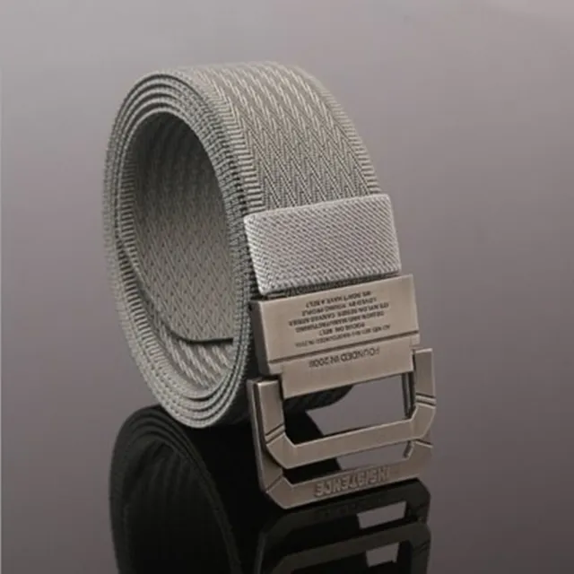 【米蘭精品】極速出貨  帆布腰帶皮帶尼龍腰帶戰術腰帶工作腰帶手工皮帶男休閒褲長褲(純色編織6色73pp277)