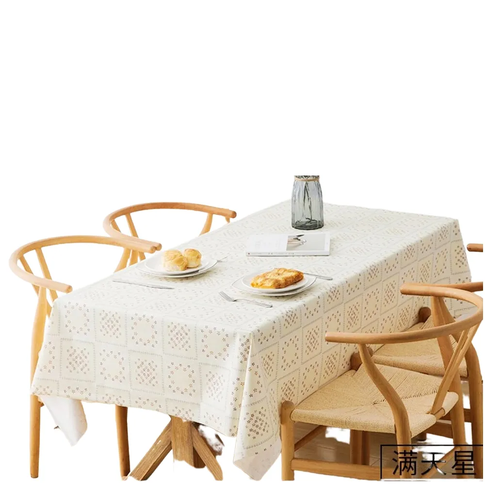 【May shop】PVC桌布小清新台佈墊餐桌桌布布藝防水防燙防油免洗