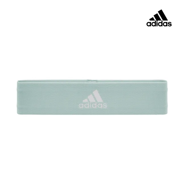 【adidas 愛迪達】編織訓練彈力帶-輕量級(清新綠)