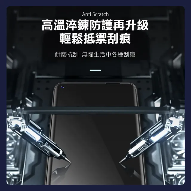 OPPO Find X2 曲面黑半膠高清9H鋼化膜手機保護貼(OPPO Find X2保護貼  Find X2鋼化膜)