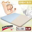【LooCa】HT5cm乳膠舒眠床墊-搭贈吸濕排汗布套(單大3.5尺)