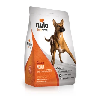 【NULO 紐樂芙】無穀高肉量全能犬-低敏火雞+藍莓/4.5LB(、全齡犬飼料、成犬飼料、低敏飼料、狗飼料)