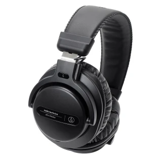 【audio-technica 鐵三角】ATH-PRO5X 黑色 專業監聽耳罩式耳機