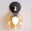 【Honey Comb】紐約工業風干邑色玻璃壁燈(KC2161)