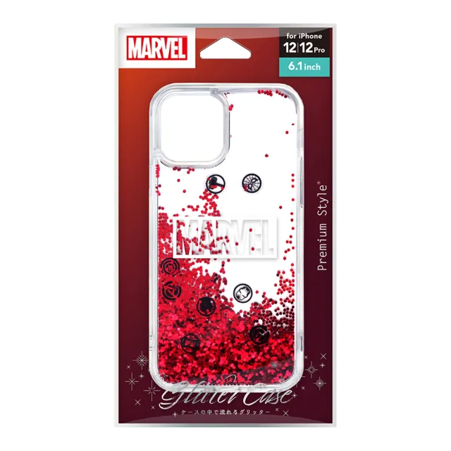 【iJacket】iPhone 12/12 Pro/12 Mini 漫威 Marvel 流沙 軍規防摔 雙料殼(Logo)