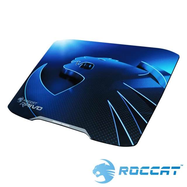 【ROCCAT】Raivo 雷射防滑鼠墊-閃電藍