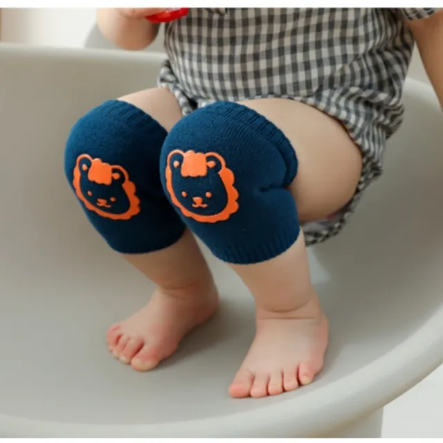 【橘魔法】（6色組）純棉防滑動物膠印多功能護膝袖套(嬰兒襪套 襪子 短襪 女童 男童 小童 新生兒 童裝)