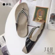 【J&H collection】水鑽設計輕量人字夾腳拖鞋(現+預  黑色 / 金色)