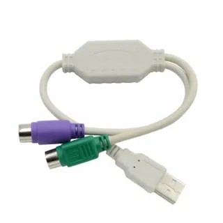 USB轉PS2轉接線(2入組)