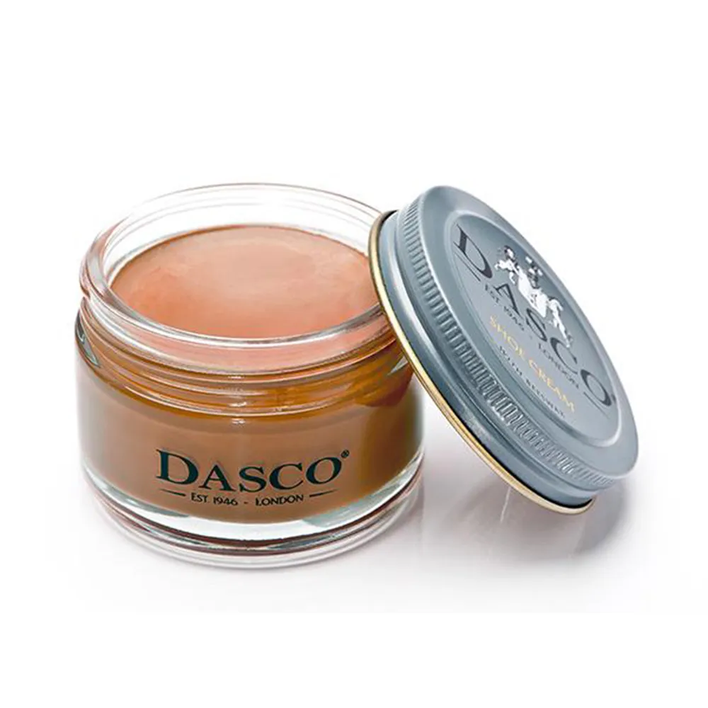 【DASCO 伯爵】2222蜜蠟鞋膏 50ml(鞋乳 軟蠟 補色 滋養 保養 保護 修復 皮鞋保養 皮革保養)