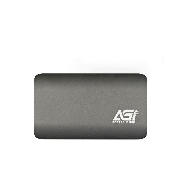 【AGI亞奇雷】ED138 2TB 外接式 SSD USB 3.2 附Type C to C/A傳輸線(讀寫500/400MBs)