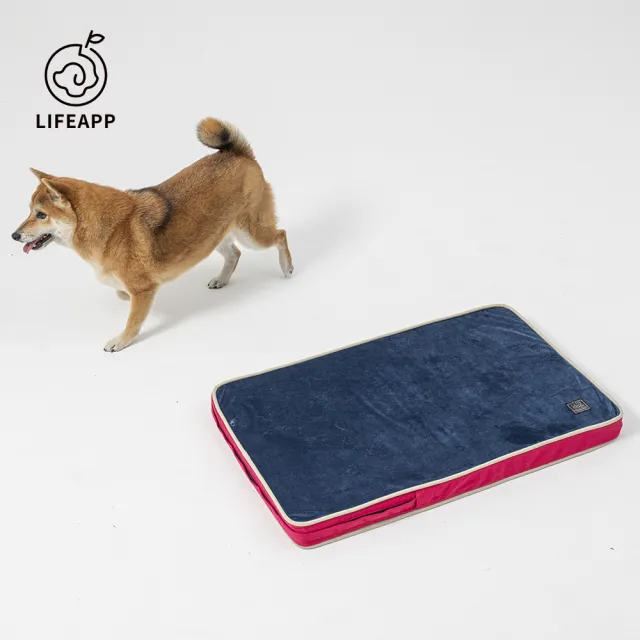 【LIFEAPP 徠芙寶】經典絨布睡墊/S(寵物緩壓睡墊、中小型犬適用)