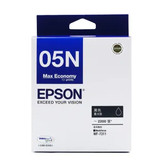 【EPSON】T05N 黑色墨水匣(T05N150/適用WF-7311)