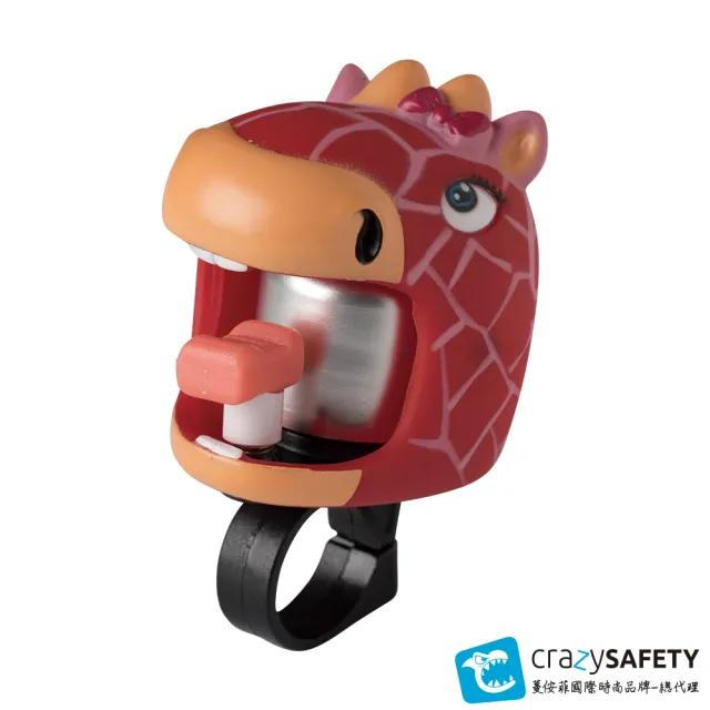 【crazysafety 瘋狂安全帽】丹麥品牌/3D鈴鐺/車鈴/滑步車護具/兒童護具(平衡車/滑步車/自行車/嬰兒推車)